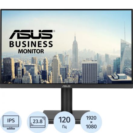 Монитор Asus 23.8 VA249QGS IPS FHD, 1ms, 350cd, 120Hz, D-sub, HDMI, DP, USBhub, HAS