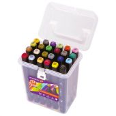 Маркеры для скетчинга двусторонние BRAUBERG ART DEBUT "BLACK", НАБОР 24 шт., базовые цвета, 152127 Маркеры для скетчинга двусторонние BRAUBERG ART DEBUT "BLACK", НАБОР 24 шт., базовые цвета, 152127