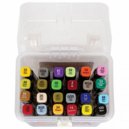 Маркеры для скетчинга двусторонние BRAUBERG ART DEBUT "BLACK", НАБОР 24 шт., базовые цвета, 152127 Маркеры для скетчинга двусторонние BRAUBERG ART DEBUT "BLACK", НАБОР 24 шт., базовые цвета, 152127