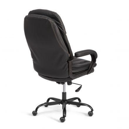 Кресло Комфорт Люкс/Comfort Lux (22) кож/зам, черный, 36-6