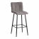 Барный стул Bari/Бари велюр, серый, 29, 45х56х110 см Барный стул Bari/Бари велюр, серый, 29, 45х56х110 см