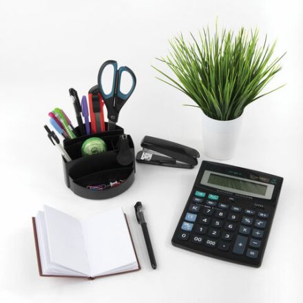 Подставка-органайзер BRAUBERG "Office", 133х133х80 мм, 8 отделений, черная, 237948 Подставка-органайзер BRAUBERG "Office", 133х133х80 мм, 8 отделений, черная, 237948
