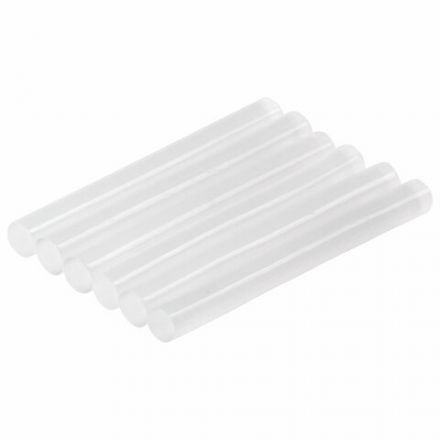 Клеевые стержни, диаметр 11 мм, длина 100 мм, прозрачные, комплект 6 шт., BRAUBERG, европодвес, 670293 Клеевые стержни, диаметр 11 мм, длина 100 мм, прозрачные, комплект 6 шт., BRAUBERG, европодвес, 670293