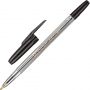 Ручка шариковая Attache Corvet черная (толщина линии 0.7 мм)