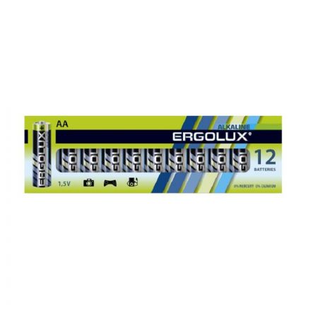 Батарейки Ergolux AA/LR 6 Alkaline BP-12 (LR 6 BP-12, 1.5В)(12 шт в уп.) Батарейки Ergolux AA/LR 6 Alkaline BP-12 (LR 6 BP-12, 1.5В)(12 шт в уп.)