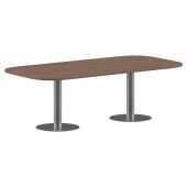 Конференц стол ПРГ-8 Ясень Шимо/Алюминий 2400х1200х750 Конференц стол ПРГ-8 Ясень Шимо/Алюминий 2400х1200х750