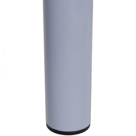 Кровать УМ_металлическая разборная одноярусная В2.02 серая