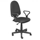 Кресло офисное Prestige GTP RU черное (ткань/пластик)