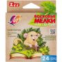 Мелки восковые Луч Zoo шестигранные 24 цветов