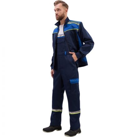 Костюм рабочий летний муж. л26-КПК син/вас (р.52-54) 170-176