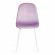 Стул BREEZE (mod. 4724) / 1 шт. в упаковке вельвет/металл, 44 х 53 х 87 см, Light lavander (светло-лавандовый) HLR26 / белый