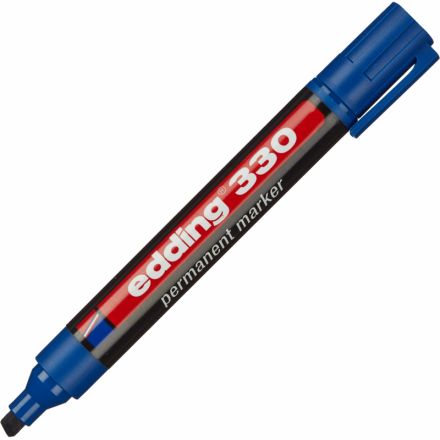 Маркер перманентный Edding E-330/3 синий (толщина линии 1-5 мм) Маркер перманентный Edding E-330/3 синий (толщина линии 1-5 мм)