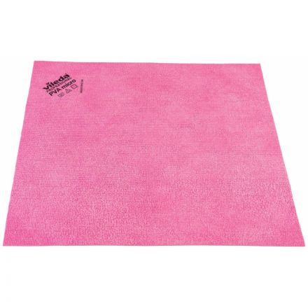 Салфетки хозяйственные Vileda Professional ПВАмикро микроволокно/ПВА покрытие 38x35 см красные 5 штук в упаковке (арт. производителя 143591)