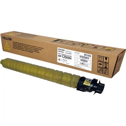 Тонер Ricoh Aficio 841926 MPC2503H желтый оригинальный Тонер Ricoh Aficio 841926 MPC2503H желтый оригинальный