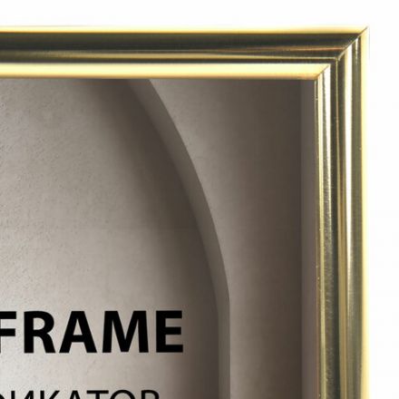 Рамка 21х30 см золотистая, пластик, багет 8 мм, BRAUBERG "Slim", плотный задник с ножкой, акриловый экран, 391315 Рамка 21х30 см золотистая, пластик, багет 8 мм, BRAUBERG "Slim", плотный задник с ножкой, акриловый экран, 391315