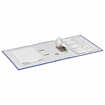 Папка-регистратор BRAUBERG, ламинированная, 75 мм, синяя, 222069 Папка-регистратор BRAUBERG, ламинированная, 75 мм, синяя, 222069