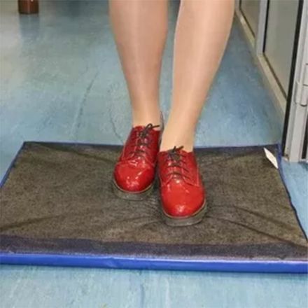 Коврик дезинфекционный (Дезковрик "ЭКО") 50х100 см, толщина 3 см, серый Коврик дезинфекционный (Дезковрик "ЭКО") 50х100 см, толщина 3 см, серый