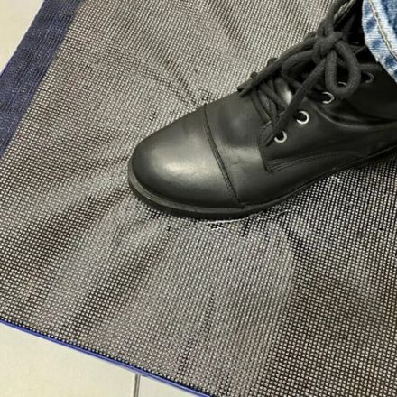 Коврик дезинфекционный (Дезковрик "ЭКО") 50х100 см, толщина 3 см, серый Коврик дезинфекционный (Дезковрик "ЭКО") 50х100 см, толщина 3 см, серый