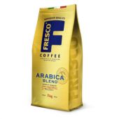 Кофе в зернах FRESCO "Arabica Blend", 1000 г, зерно, вакуумная упаковка