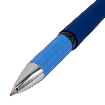 Ручка шариковая с грипом BRAUBERG "VIVID PASTEL", СИНЯЯ, SOFT TOUCH покрытие, узел 0,7 мм, линия письма 0,35 мм, 144399 Ручка шариковая с грипом BRAUBERG "VIVID PASTEL", СИНЯЯ, SOFT TOUCH покрытие, узел 0,7 мм, линия письма 0,35 мм, 144399