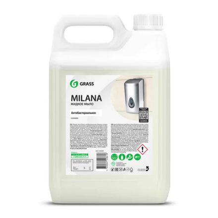 Мыло жидкое 5 л GRASS MILANA "Антибактериальное", 125361