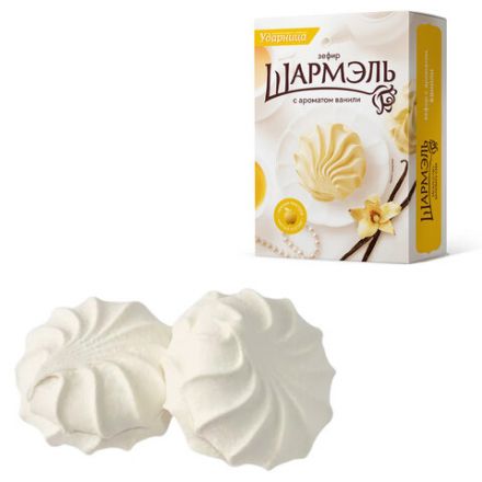 Зефир УДАРНИЦА "Шармэль" ванильный 255 г