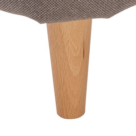 Пуф Leset Dino COMBI Milos 16, компаньон Milos 02, Ткань Рогожка