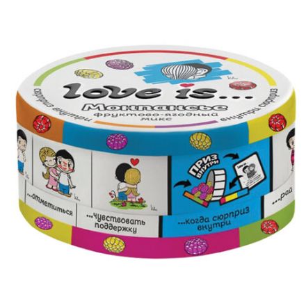 Монпансье LOVE IS "Фруктово-ягодный МИКС", 60 г, 40000