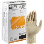 Мед.смотров. перчатки латекс. н/о, тек. 2-хлор MANUAL DC750 (S) 50 пар/уп