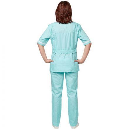 Костюм для медицинского персонала м09-КБР св. мор.волн (р.56-58) 158-164