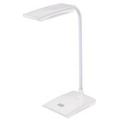 Светильник настольный SONNEN TL-LED-004-7W-12, на подставке, светодиодный, 7 Вт, 12 LED, белый, 235541