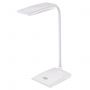 Светильник настольный SONNEN TL-LED-004-7W-12, на подставке, светодиодный, 7 Вт, 12 LED, белый, 235541