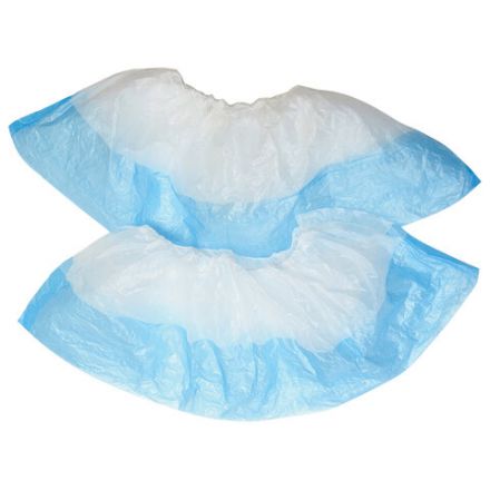 Бахилы КОМПЛЕКТ 50 штук (25 пар), ДВОЙНЫЕ (со стелькой), 40х14 см, 80 мкм, 6,5 г, ПНД, LAIMA, 104982 Бахилы КОМПЛЕКТ 50 штук (25 пар), ДВОЙНЫЕ (со стелькой), 40х14 см, 80 мкм, 6,5 г, ПНД, LAIMA, 104982