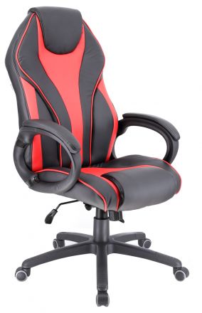 Кресло Everprof Wing TM Экокожа Красный