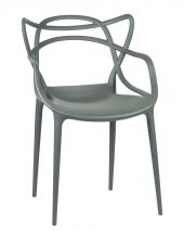 Стул обеденный DOBRIN MASTERS, тёмно-серый (GR-04) Стул обеденный DOBRIN MASTERS, тёмно-серый (GR-04)