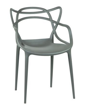 Стул обеденный DOBRIN MASTERS, тёмно-серый (GR-04) Стул обеденный DOBRIN MASTERS, тёмно-серый (GR-04)