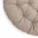 Матрац для кресла Папасан/Papasan (23/01) рогожка, меланж, 125х125х15см