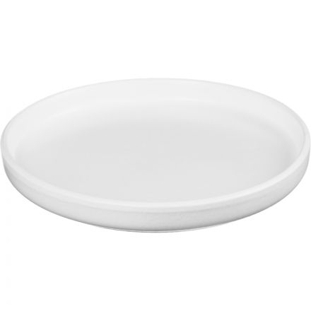 Горшок керамический с подставкой, 4,7л., Д215 Ш215 В195, белый,BH-04-3