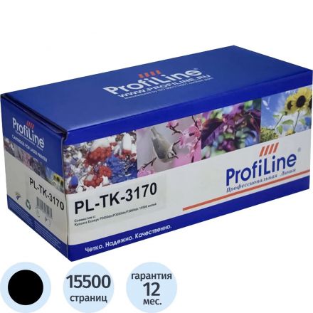 Картридж лазерный Profiline TK-3170 чер. для Kyocera Ecosys P3050/3055