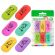 Ластики BRAUBERG KIDS "Fruits", НАБОР 6 штук, 50х23х10 мм, овальные, ассорти, 272669