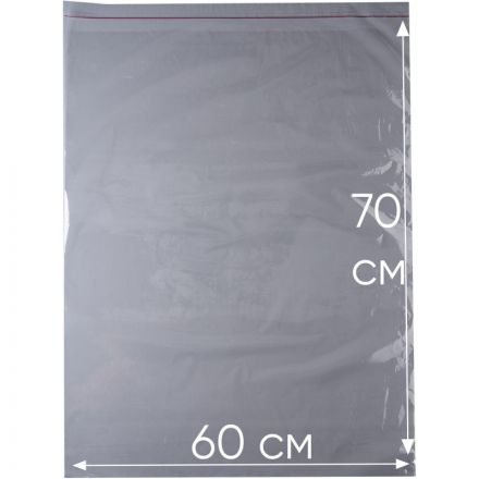 Пакет фасовочный ПП 60х70+5см с клеевым клапаном 30 мкм 100 шт/уп Пакет фасовочный ПП 60х70+5см с клеевым клапаном 30 мкм 100 шт/уп