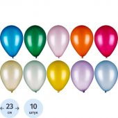 Шары надувные Металлик ассорти 10шт/уп Х-71(M9 /23см)(101746)(763458). Шары надувные Металлик ассорти 10шт/уп Х-71(M9 /23см)(101746)(763458).