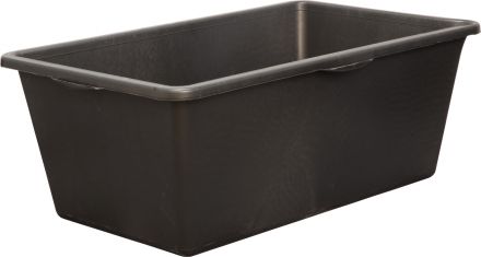 Емкость 90л. строительная, прямоугольная, без крышки цв. чёрный Емкость 90л. строительная, прямоугольная, без крышки цв. чёрный
