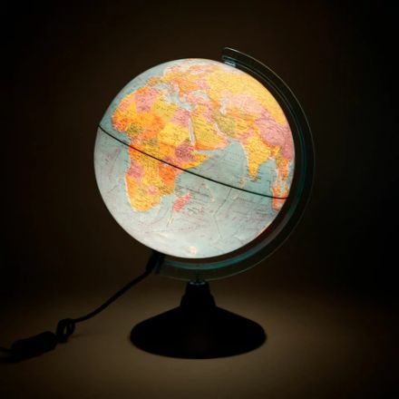 Глобус интерактивный + очки VR, политический, GLOBEN, 25 см с подсветкой, INT12500304 Глобус интерактивный + очки VR, политический, GLOBEN, 25 см с подсветкой, INT12500304
