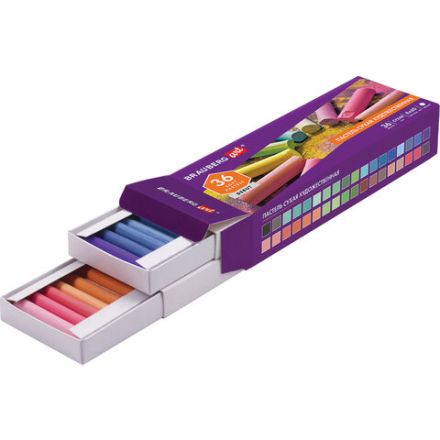 Пастель сухая художественная BRAUBERG ART DEBUT, 36 цветов, круглое сечение, 181461 Пастель сухая художественная BRAUBERG ART DEBUT, 36 цветов, круглое сечение, 181461