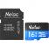 Карта памяти Netac MicroSD card P500 Standard 16GB, retail version w/SD Карта памяти Netac MicroSD card P500 Standard 16GB, retail version w/SD
