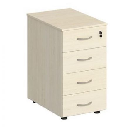 Тумба ST_Комфорт приставная 4 ящика дуб шамони светлый К.302 ДШ