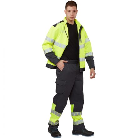 Брюки летние мужские Равелин лим./графит (р.56-58) 194-200