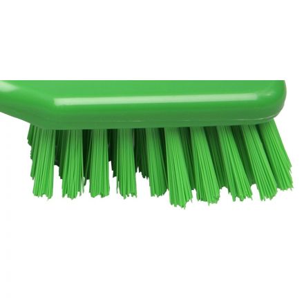Щетка ручная FBK скребковая 270x47мм для мойки емкос жестк зеленая 10203-5 Щетка ручная FBK скребковая 270x47мм для мойки емкос жестк зеленая 10203-5