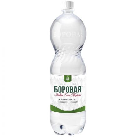 Вода минеральная BOROVAYA природная негазированная 1,5л